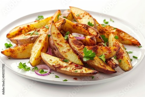 Perfectly Balanced Baked Fries with Savory and Tangy Flavors