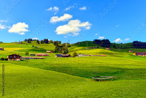 Landschaftsidyll bei Gais AR im Kanton Appenzell Ausserrhoden, Schweiz photo