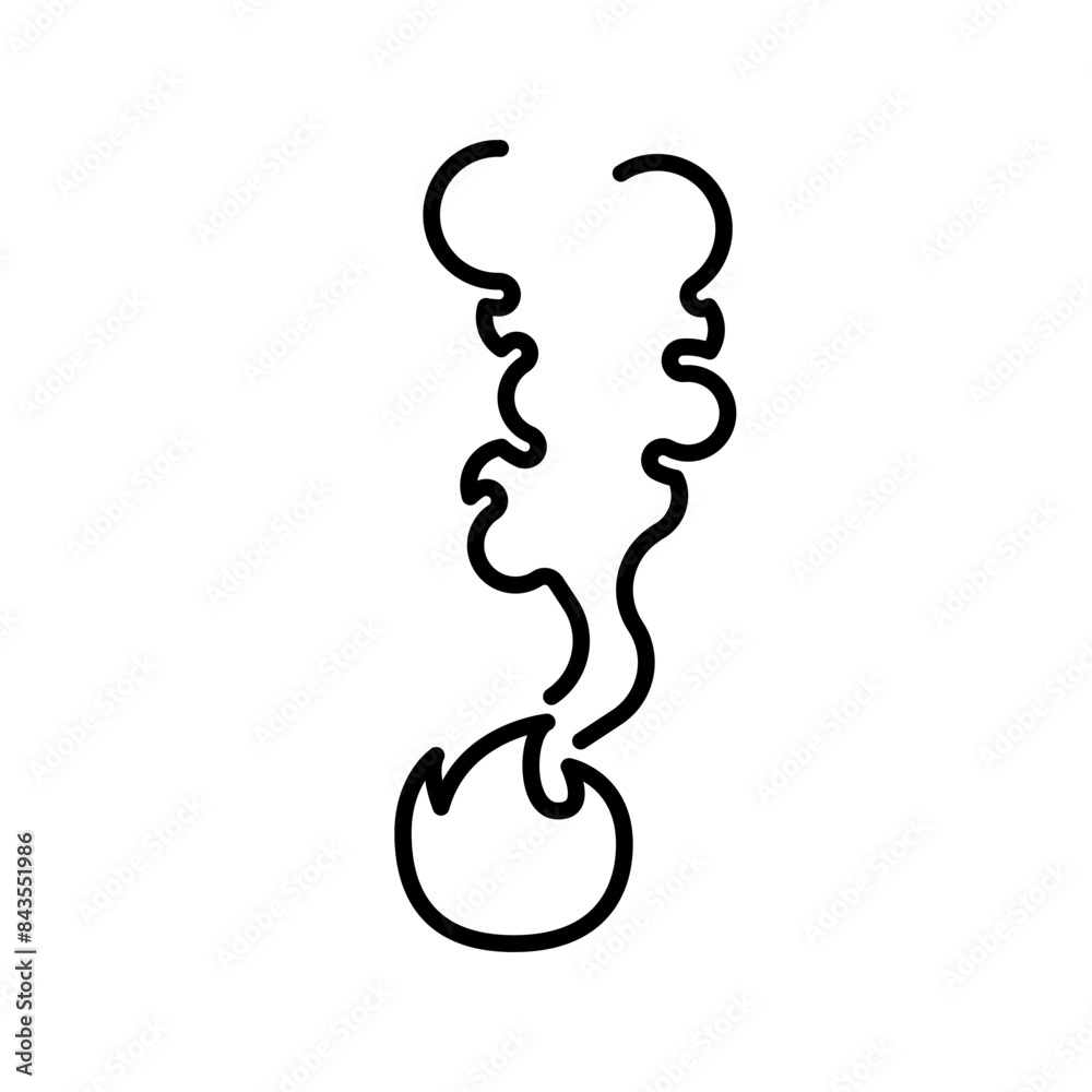 Obraz premium Pollution Icon, Perfect for Environmental and Health Graphics