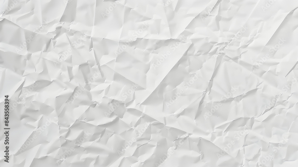 the wet crumpled white paper texture for the headerbackdrop the wet crumpled white paper texture for the headerbackdrop