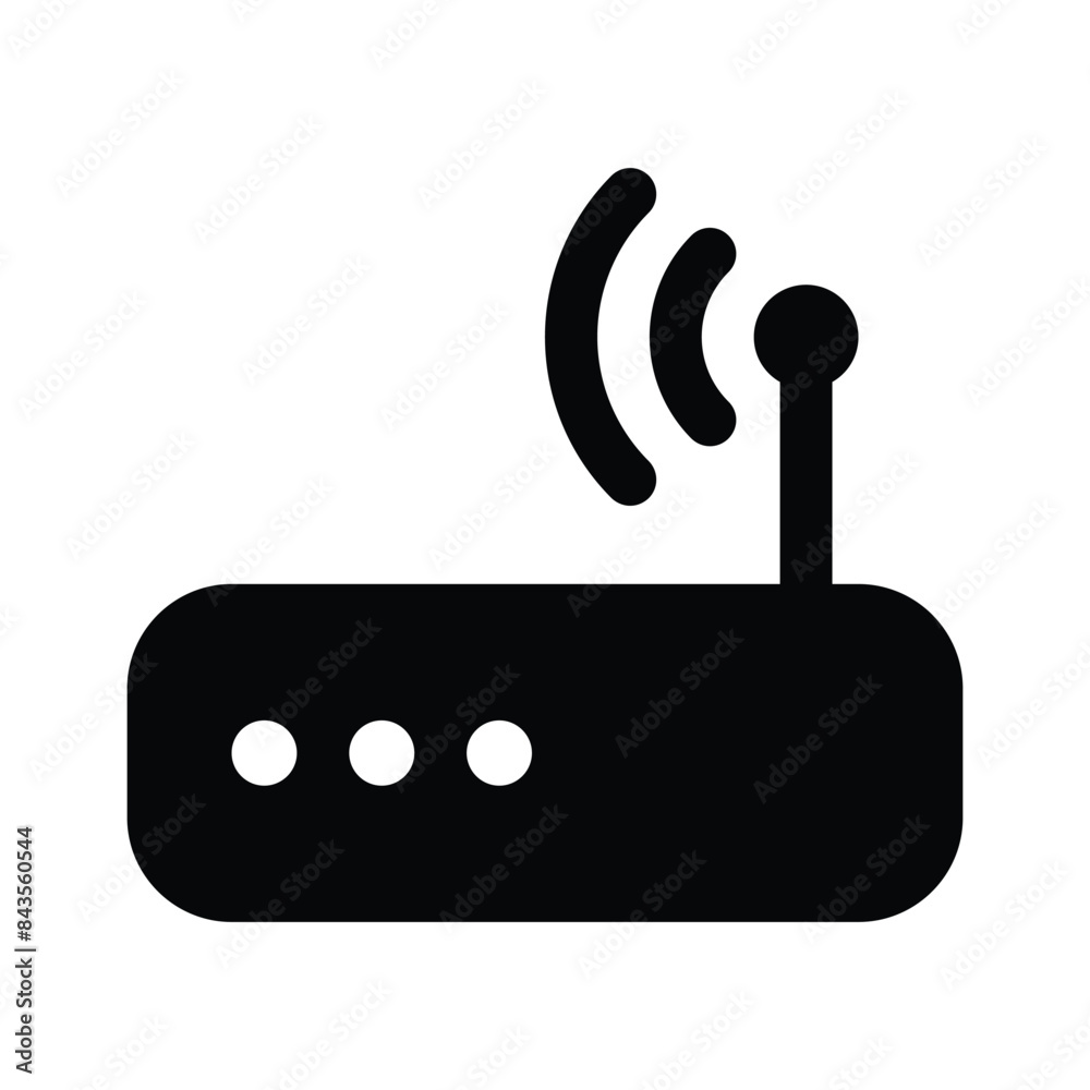 Wifi router icon design, wireless internet provider Wifi router icon design, wireless internet provider