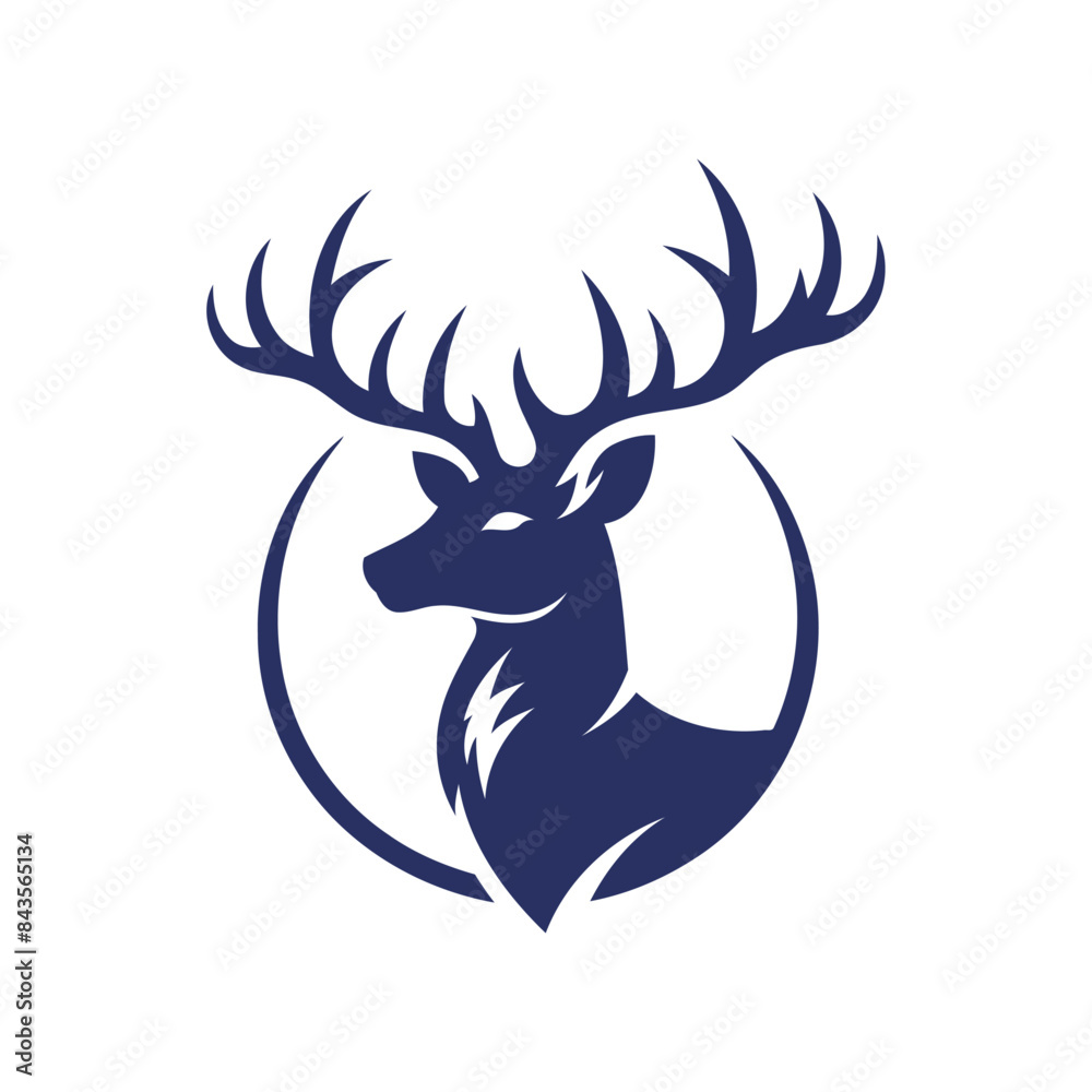 deer vector, deer silhouette, deer illustration deer vector, deer silhouette, deer illustration