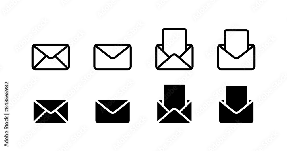 Writing Set Icons. Post Icons. Linear and Silhouette Styles. Vector icons. Writing Set Icons. Post Icons. Linear and Silhouette Styles. Vector icons.