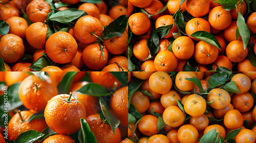 oranges on the market photo