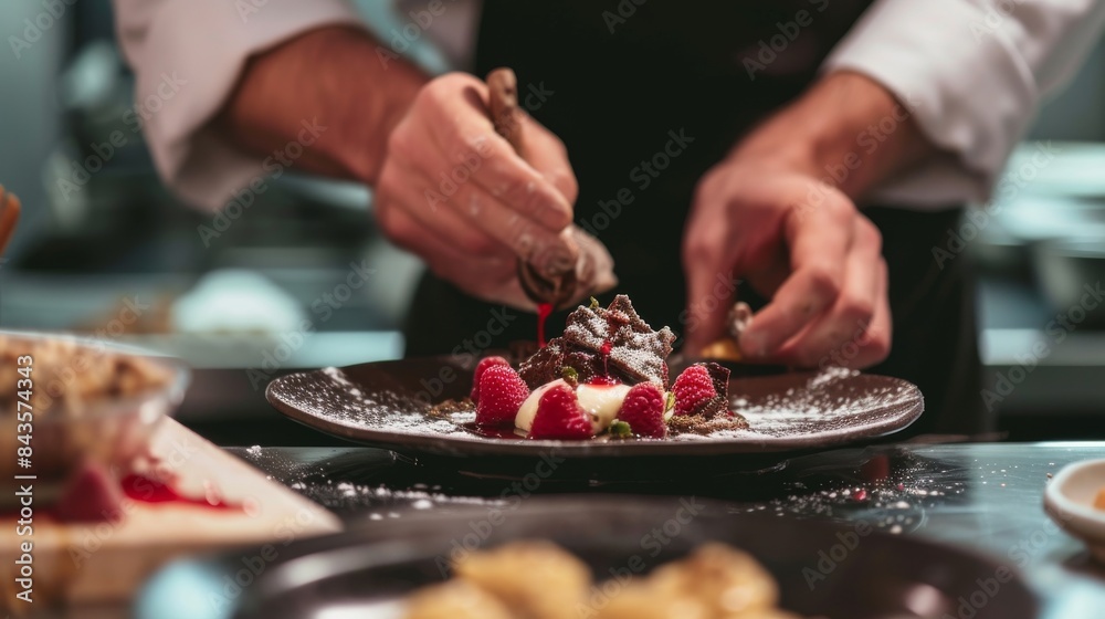 An image of the process of preparing the perfect French dessert under the guidance of a chef in a cooking class ::3 retro ::3 --no text --ar 16:9 --quality 0.5 Job ID: d4ac359d-d098-44df-b640 An image of the process of preparing the perfect French dessert under the guidance of a chef in a cooking class ::3 retro ::3 --no text --ar 16:9 --quality 0.5 Job ID: d4ac359d-d098-44df-b640