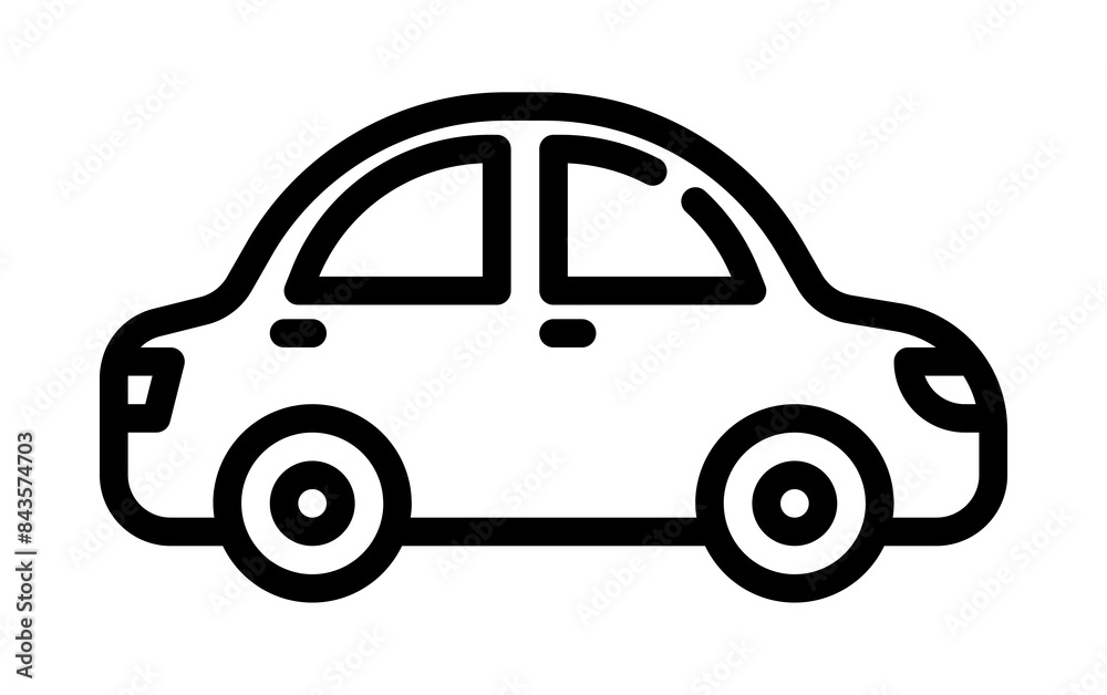 Car Vehicle Outline Car Vehicle Outline