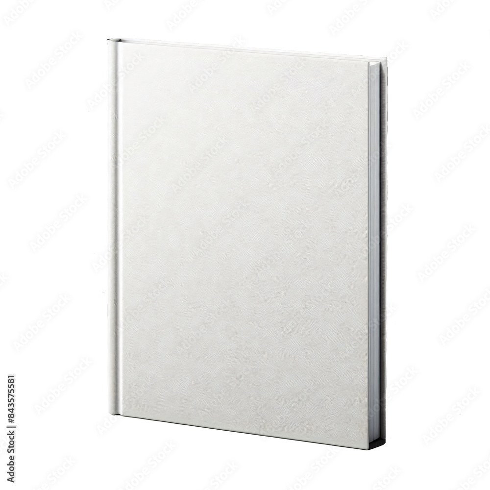 Blank book cover isolated on transparent background Blank book cover isolated on transparent background