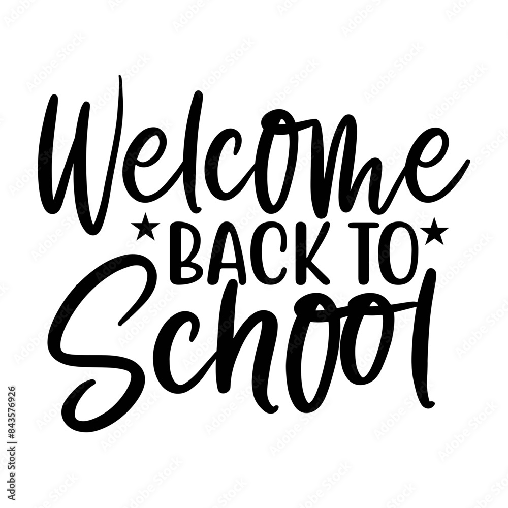 Welcome Back To School SVG Cut File Welcome Back To School SVG Cut File