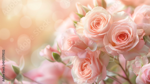 Beautiful rose roses; Generative AI