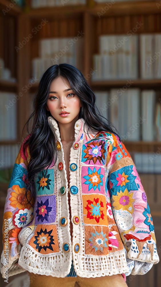 Sunset's Embrace: A Tapestry of Color on Bare Skin