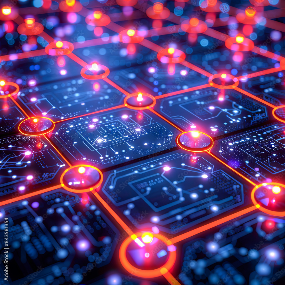 Circuit board background. 3d rendering, 3d illustration. Circuit board background. 3d rendering, 3d illustration.