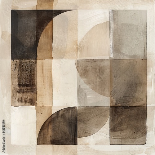 Abstract minimalist nordic vibrant wallpaper, design, decor style that captures the essence of art, with bold brushstrokes and a dynamic color palette that evokes a sense of passion and creativity