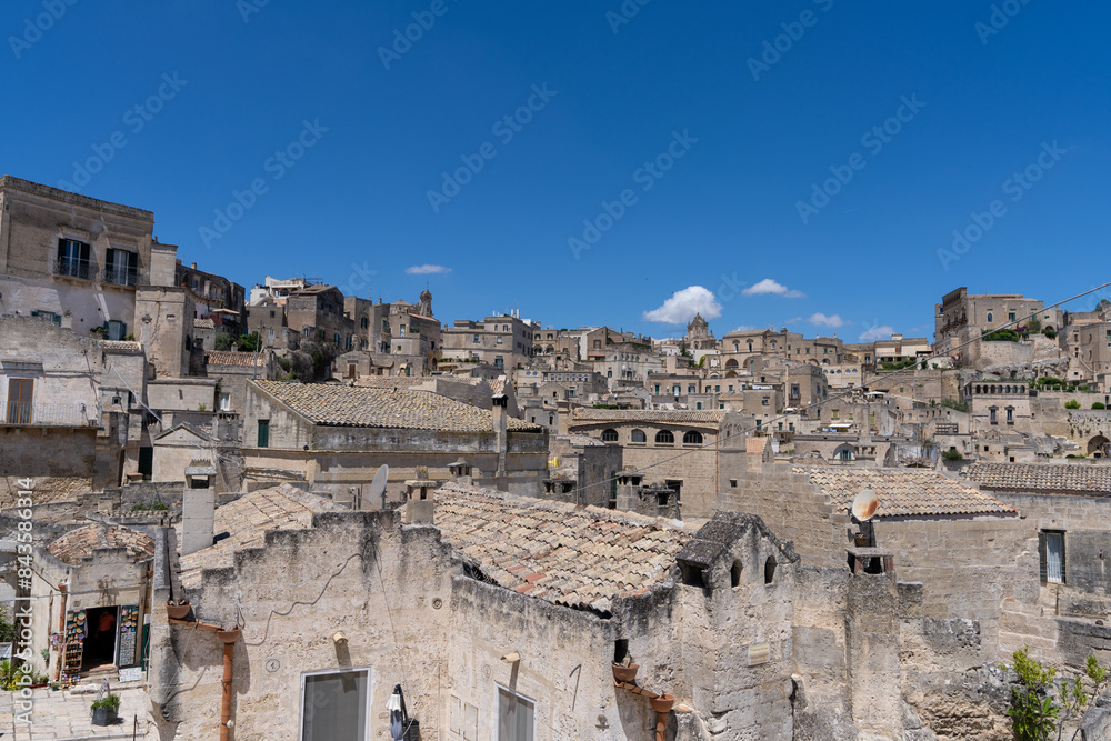 Matera - Old town Sassi di Matera is UNESCO World Heritage Site, Puglia, Italy Matera - Old town Sassi di Matera is UNESCO World Heritage Site, Puglia, Italy