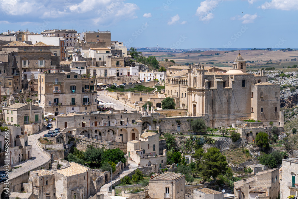 Matera - Old town Sassi di Matera is UNESCO World Heritage Site, Puglia, Italy Matera - Old town Sassi di Matera is UNESCO World Heritage Site, Puglia, Italy