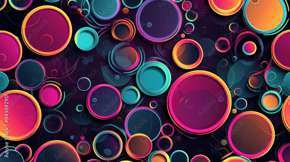Minimalistic background in the form of circles of various sizes and colors with an accordion outline. --no text --ar 16:9 --quality 0.5 Job ID: 90780bd2-28c8-4d75-8f3a-72a431e232b5 Minimalistic background in the form of circles of various sizes and colors with an accordion outline. --no text --ar 16:9 --quality 0.5 Job ID: 90780bd2-28c8-4d75-8f3a-72a431e232b5