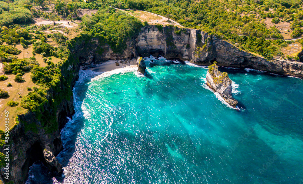 Korawa Beach on Nusa Penida Island, Indonesia Korawa Beach on Nusa Penida Island, Indonesia