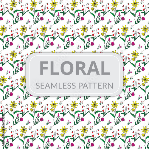 Floral pattern design