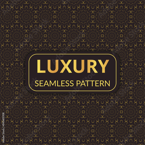 Seamless luxury pattern design