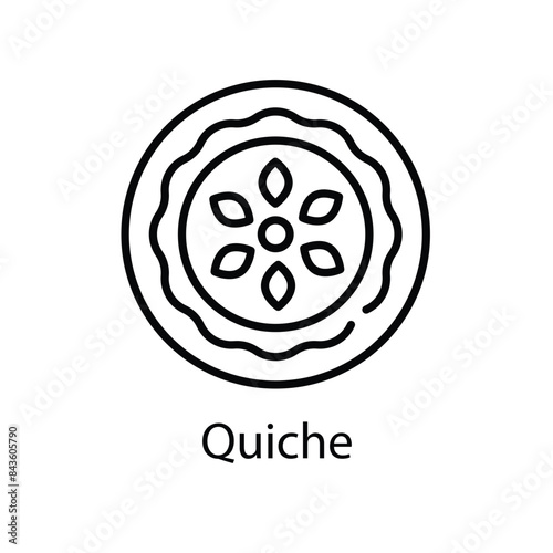 Quiche vector icon