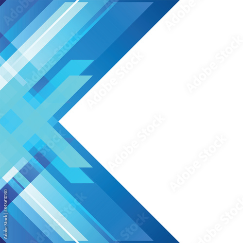Abstract geometric technological corner position and transparent background. Modern geometric background for business or corporate presentation. Vector illustration