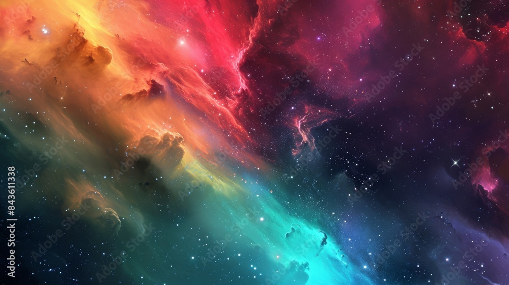 Obraz premium Galaxy Background