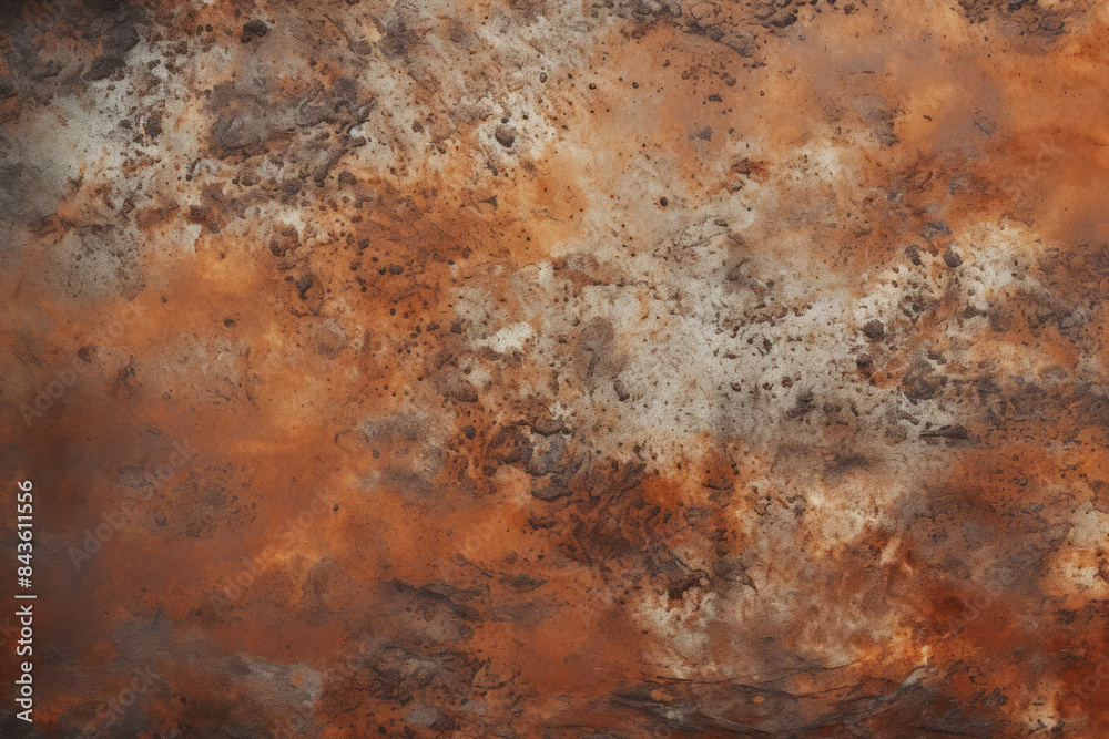 Processed collage of old rusty metal sheet texture in daylight. Background for banner Processed collage of old rusty metal sheet texture in daylight. Background for banner