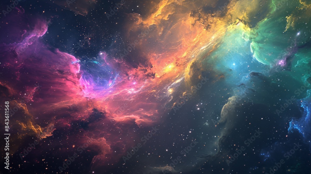 Fototapeta premium Galaxy Background