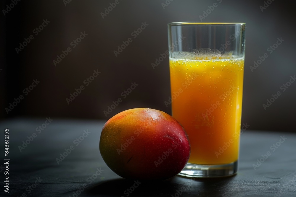 Mango Juice with a Whole Mango Mango Juice with a Whole Mango