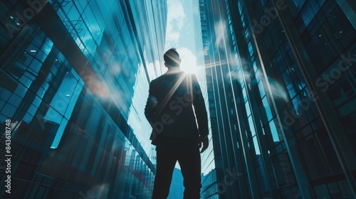 Innovative Leaders Vista, the visionaries and disruptors shaping the future of business with an image of bold entrepreneurs breaking barriers and challenging the status