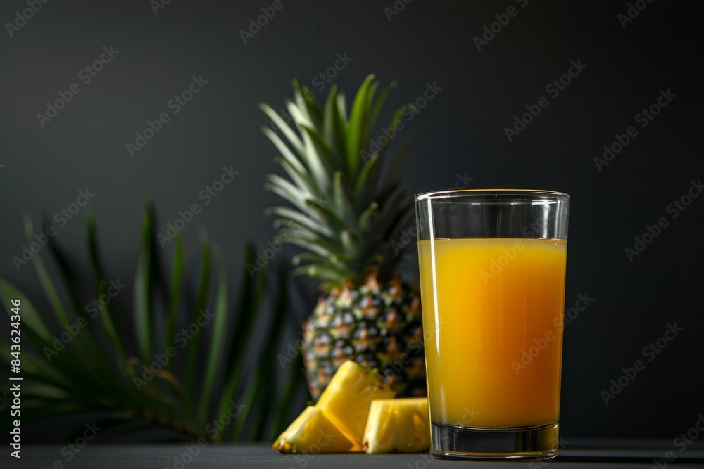 Refreshing Pineapple Juice with a Tropical Touch Refreshing Pineapple Juice with a Tropical Touch