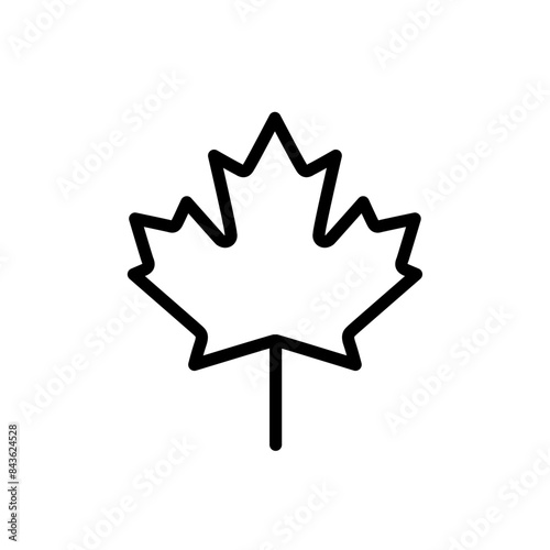 Wallpaper Mural Maple Leaf Icon, Great for Nature and Seasonal Designs Torontodigital.ca
