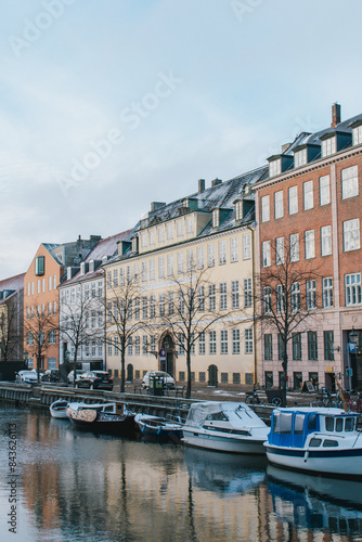 Photography canal in copenhagen denmark