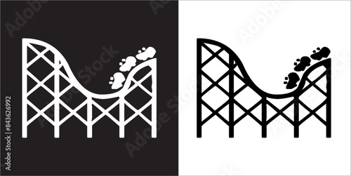 IIlustration Vector graphics of Amusement Park icon