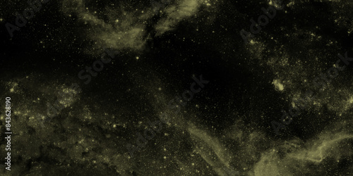 Black white space background. Abstract vector illustration with our galaxy in cosmos. Nebula galaxy background with Twinkling Beautiful Stars and Constellations.