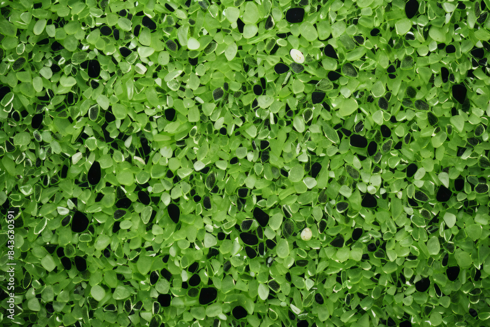 Processed collage of green terrazzo floor surface texture. Background for banner, backdrop Processed collage of green terrazzo floor surface texture. Background for banner, backdrop