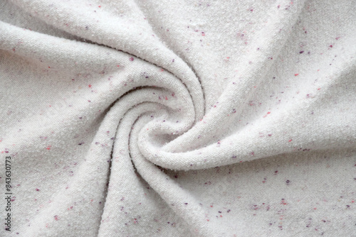 Processed collage of bath towel fabric texture. Background for banner, backdrop or texture