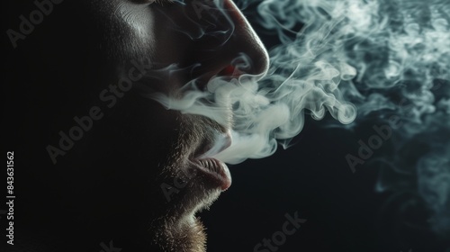 People smoke cannabis with smoke for entertainment usage