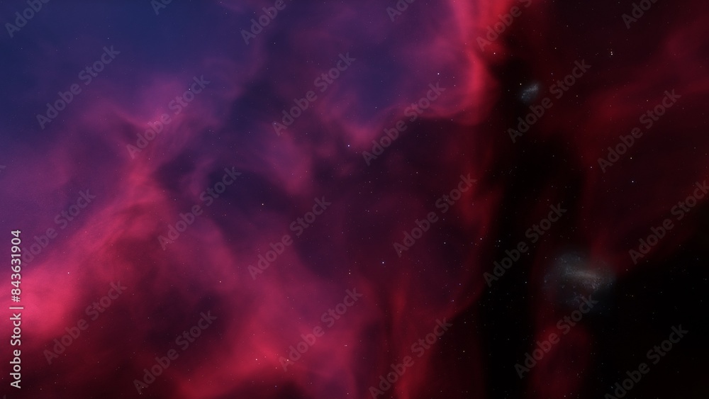 Fototapeta premium Colorful space galaxy cloud nebula. Stary night cosmos. Universe science astronomy. Supernova background wallpaper 