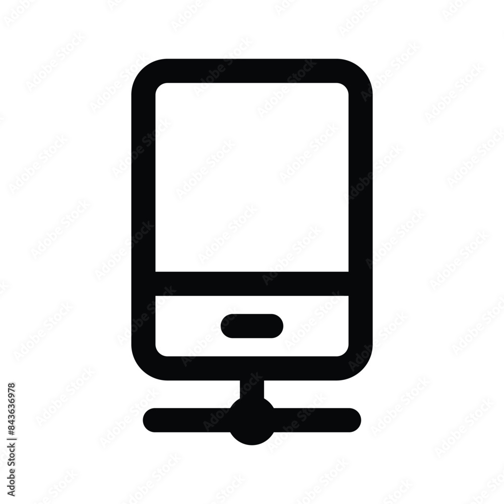 Trendy icon of mobile network, ready for premium use Trendy icon of mobile network, ready for premium use