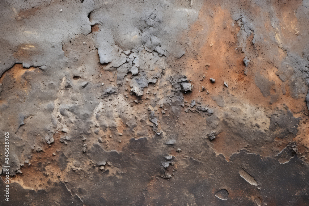 Processed collage of old rusty metal sheet texture in daylight. Background for banner Processed collage of old rusty metal sheet texture in daylight. Background for banner