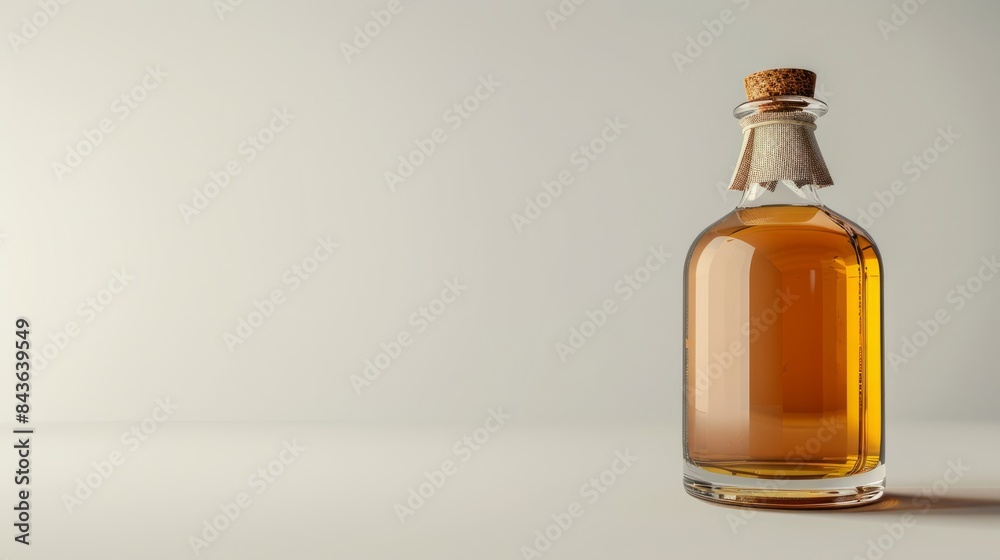 traditional bottle of mead drink simple with copyspace for text traditional bottle of mead drink simple with copyspace for text