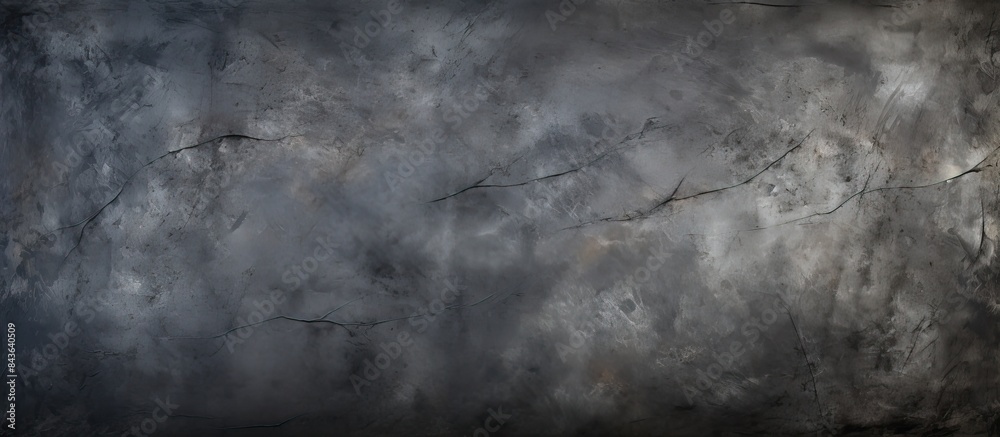 Design with abundant copy space image of a decorative black plaster wall background boasting an abstract grunge texture Design with abundant copy space image of a decorative black plaster wall background boasting an abstract grunge texture