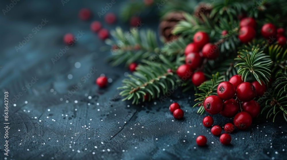 Christmas background, copy space Christmas background, copy space