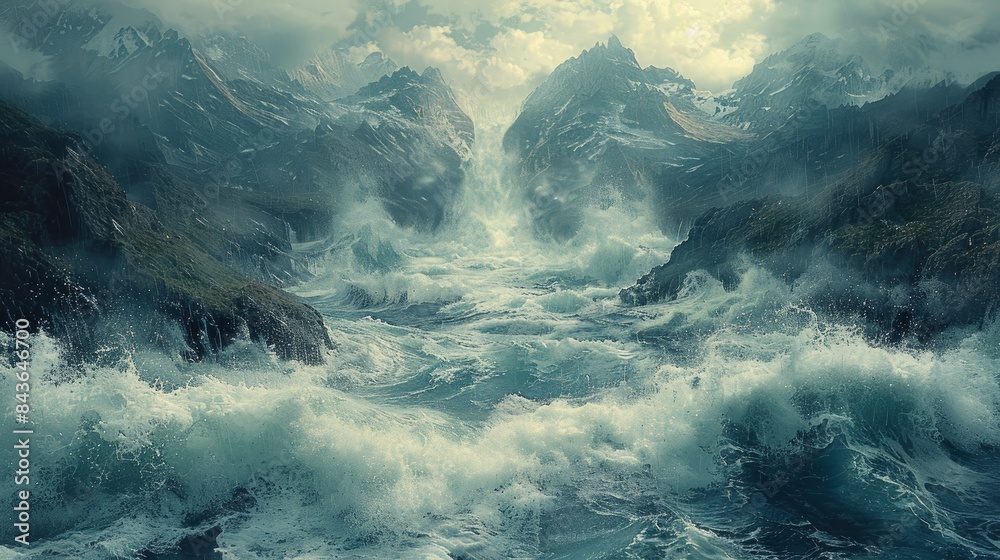 The river flows The river flows