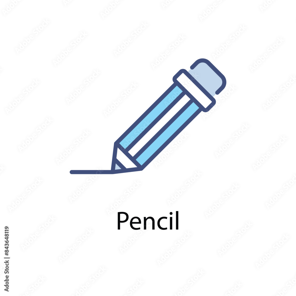 Pencil vector icon Pencil vector icon