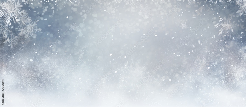 Copy space image of a festive winter party invitation featuring an abstract background adorned with white and silver glitter sparkle Copy space image of a festive winter party invitation featuring an abstract background adorned with white and silver glitter sparkle