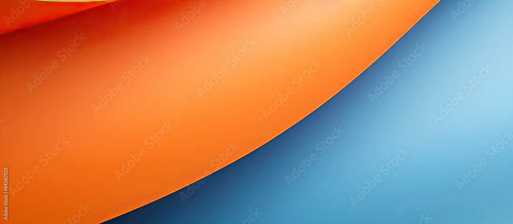 Diagonal blue and orange paper texture providing a background with copy space image Diagonal blue and orange paper texture providing a background with copy space image