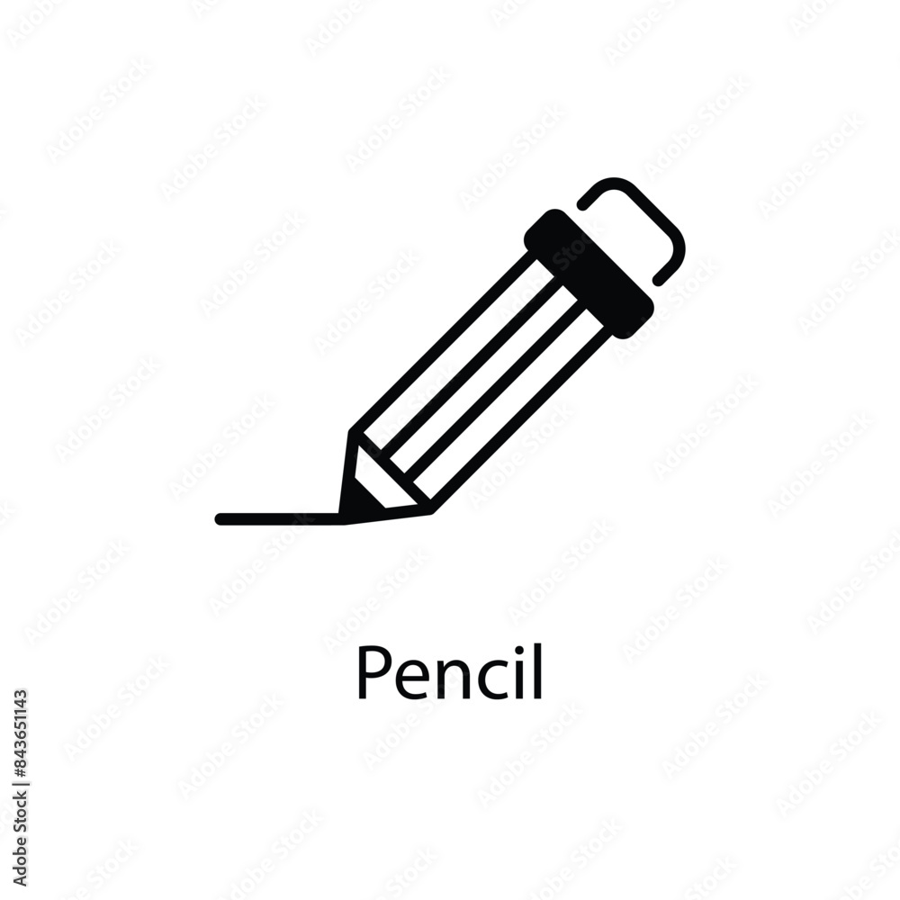 Pencil vector icon Pencil vector icon