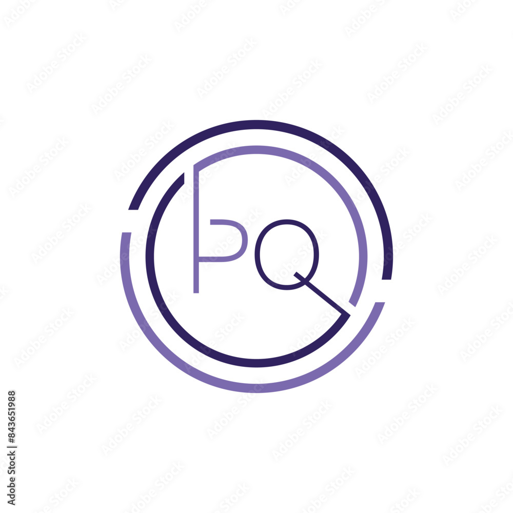 Luxury letter PQ logo design.Royal premium letter PQ logo design vector template Luxury letter PQ logo design.Royal premium letter PQ logo design vector template