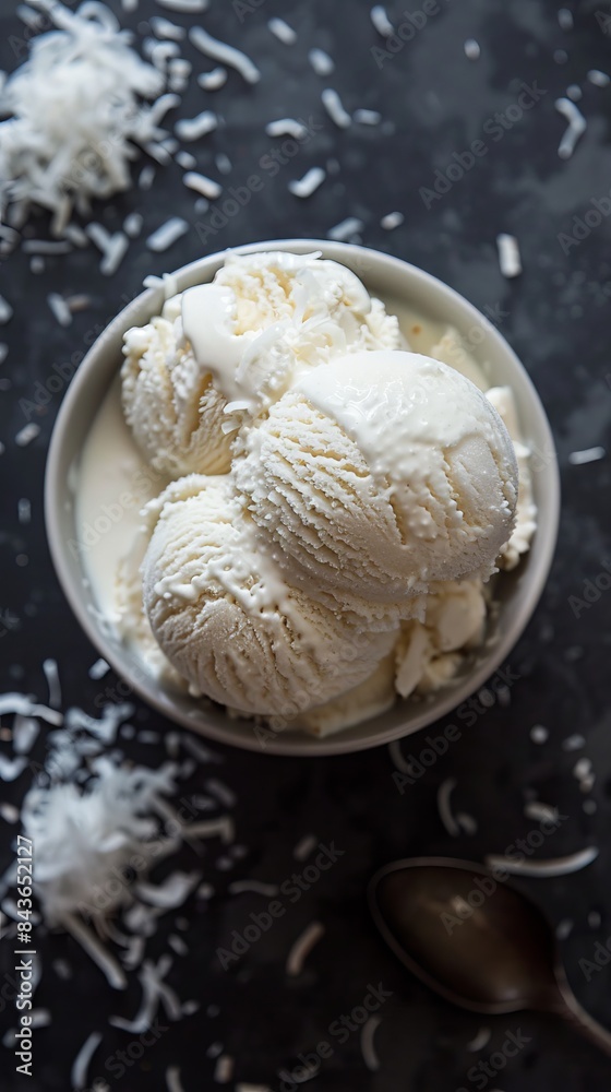 Sweet Treat in a Grey Pot Generative AI